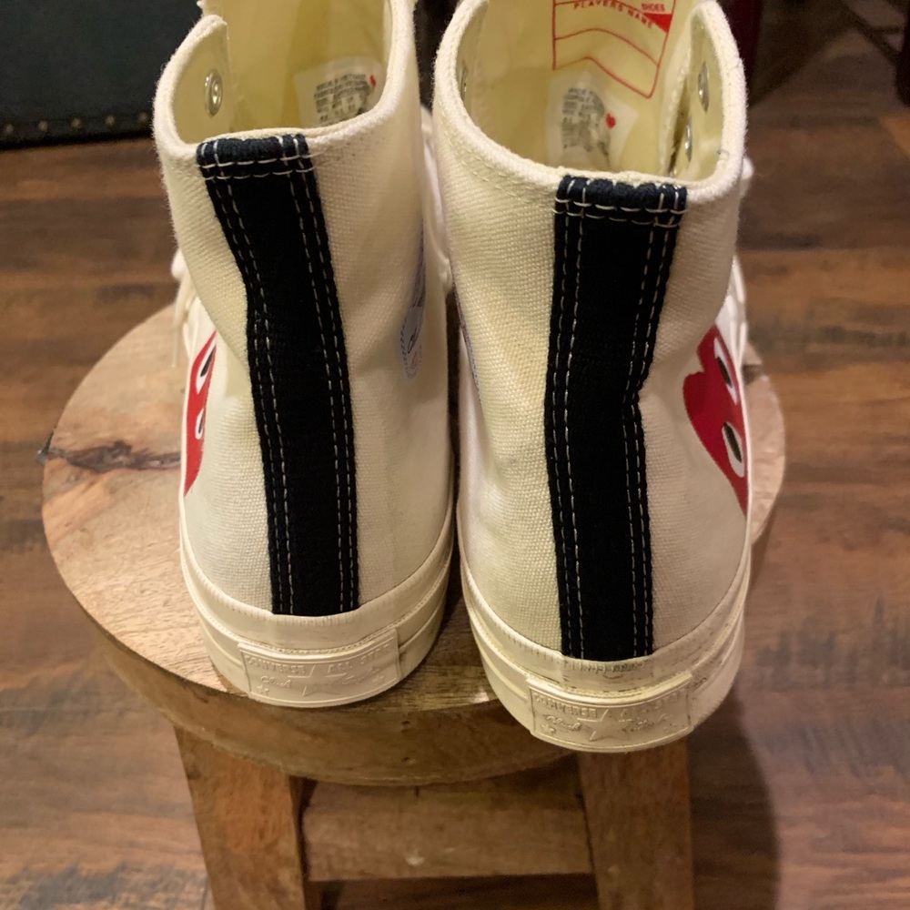 Converse Chuck Taylor Hidden Heart X Comme Des Garcins Play - Picture 5 of 12